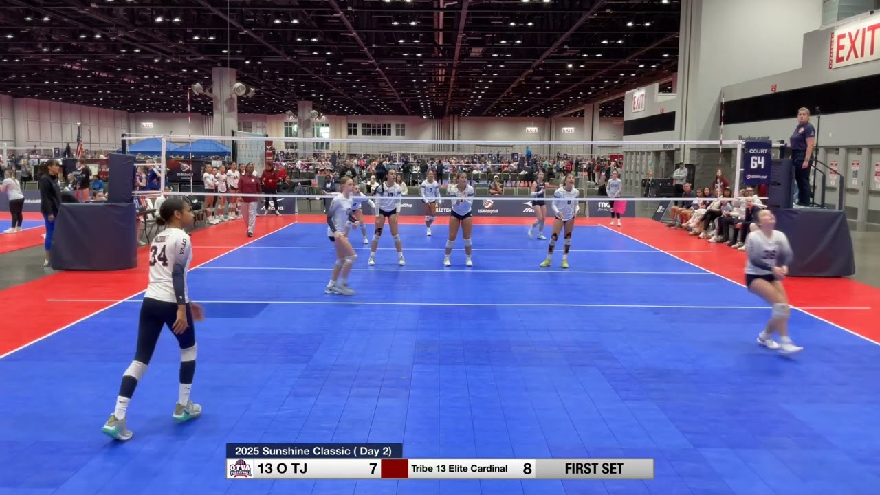 OTVA 13 vs Tribe 13 Elite Cardinal | 2025 USAVolleyball Sunshine Classic (Day 2)