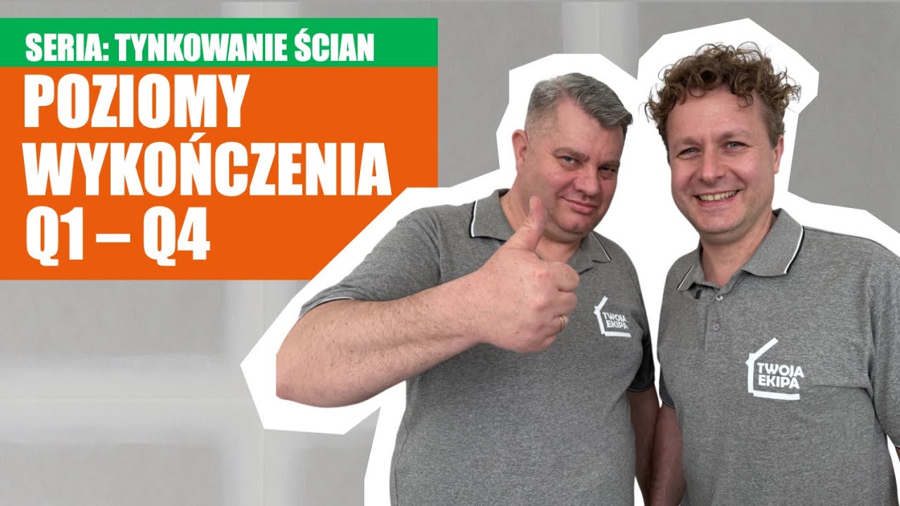 Nie każda ściana musi być jak lustro &ndash; poznaj poziomy wykończenia Q1&ndash;Q4!