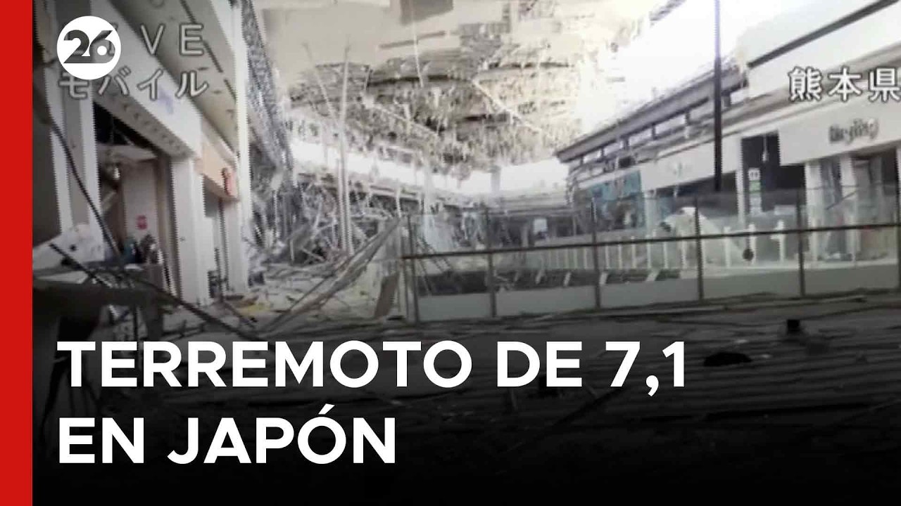 🚨 JAP&Oacute;N | Violento sismo de 7,1 deja miles de hogares sin luz