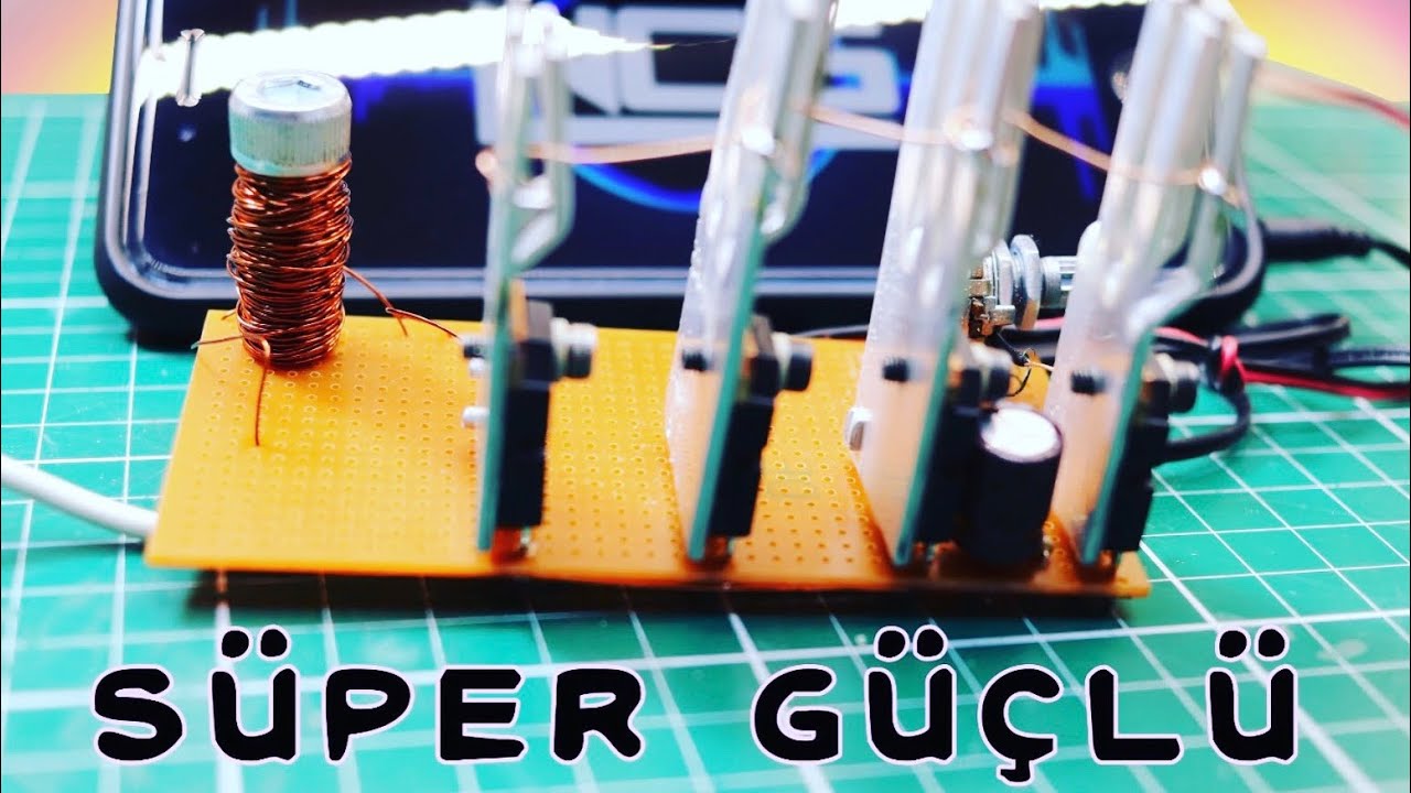 Ev Yapımı Süper Güçlü Amfi Devresi ( Kendin Yap)