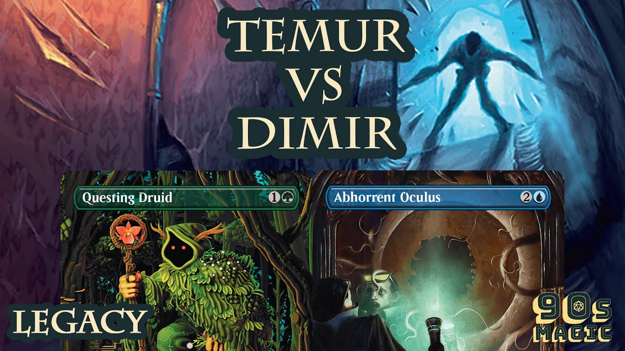 Темур Делвер против Димира Контроля [MTG Legacy]