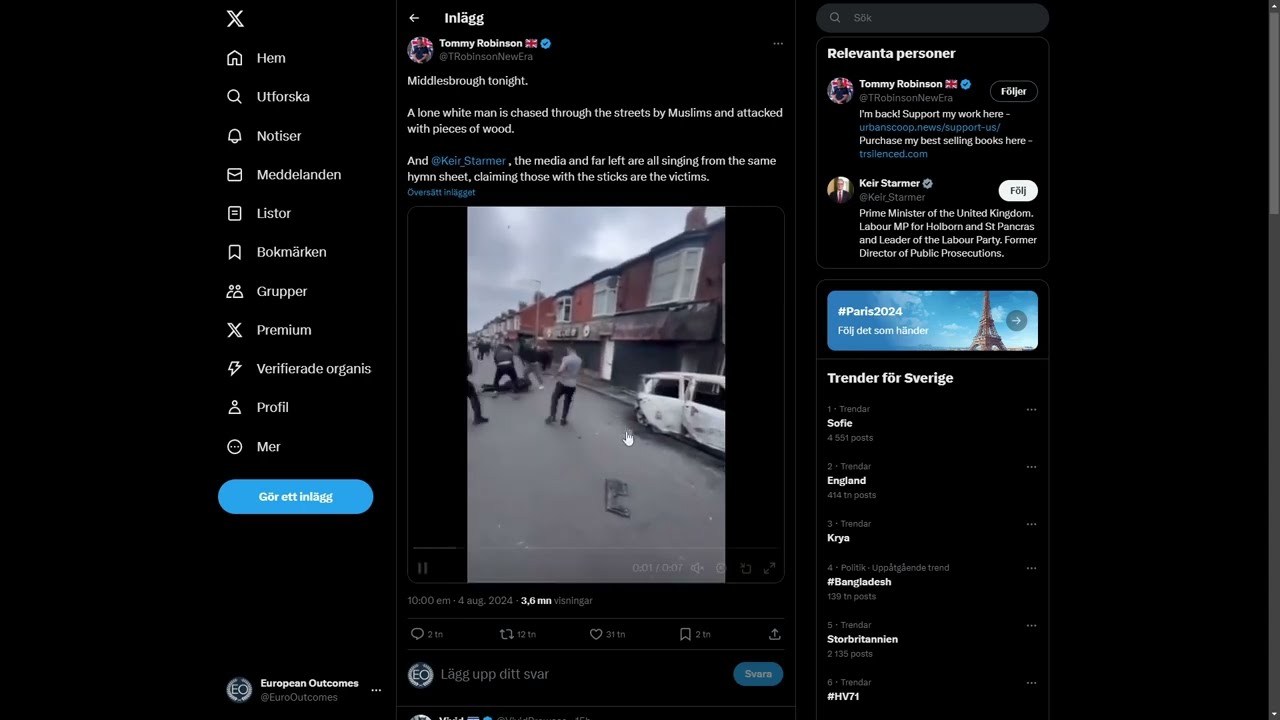 Videos Surfaces Of Muslim Defence League WITH WEAPONS In Bolton, As Two Tiered Policing Is Shown