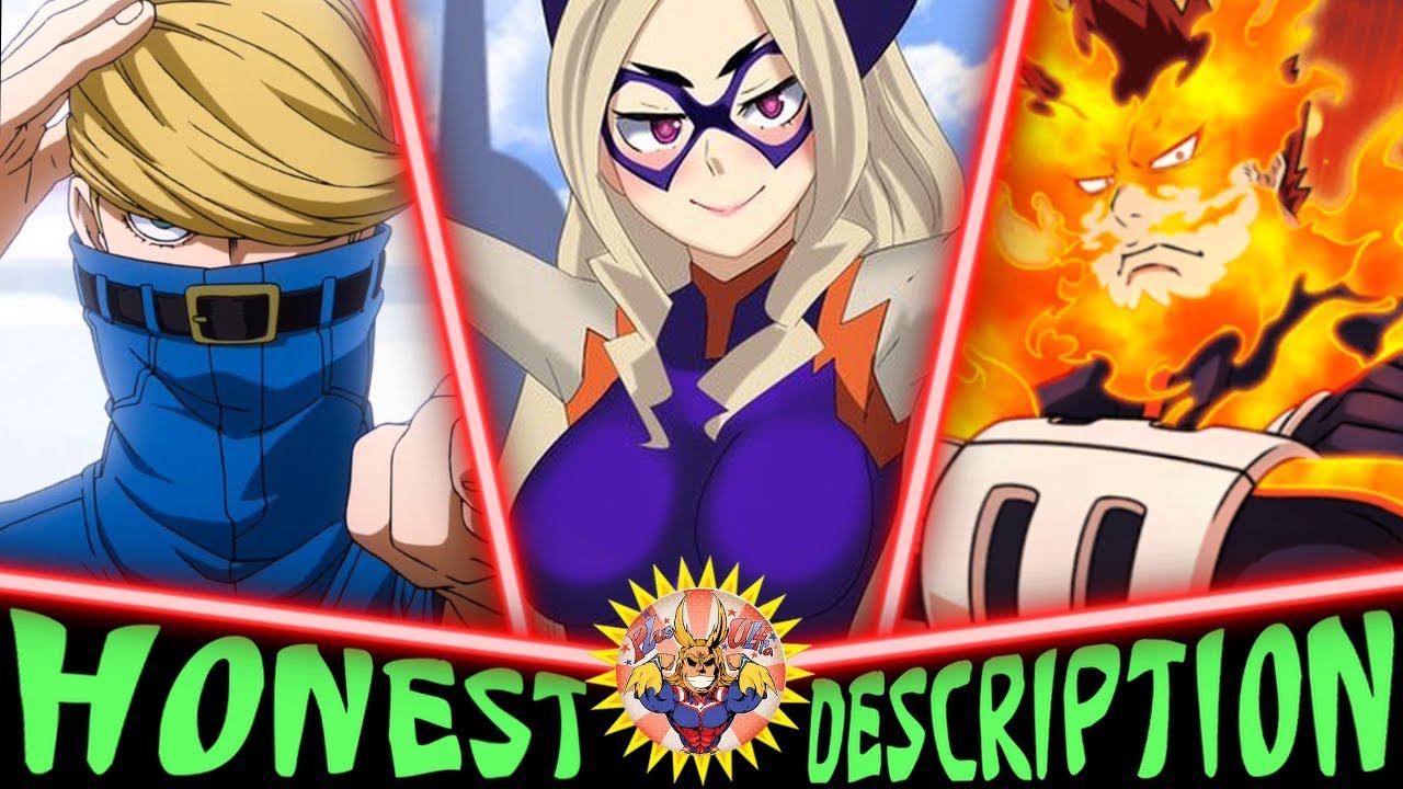 Every Pro Hero in My Hero Academia - Honest Anime Descriptions (No MHA Manga Spoilers)