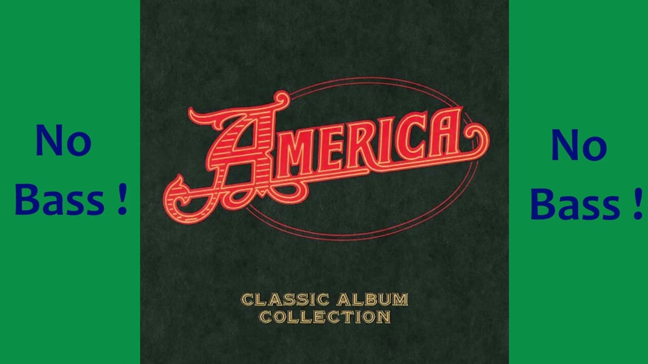 I Don't Believe In Miracles ► America ◄🎸► No Bass Guitar ◄🟢 Clic 👍🟢