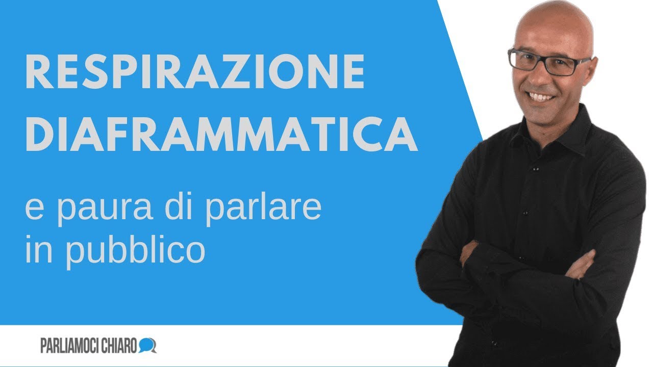 Respirazione diaframmatica e paura di parlare in pubblico