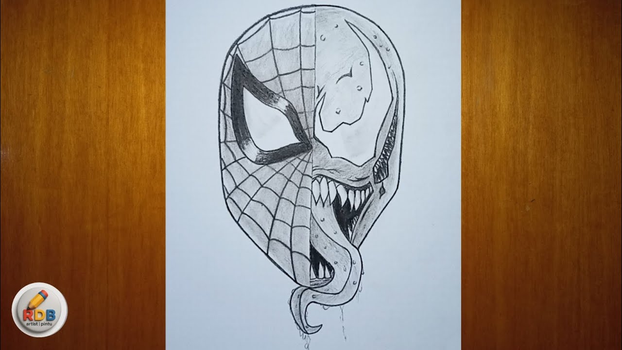 DRAW Spiderman VS Venom Like a Pro in 5 Easy Steps! -|- 