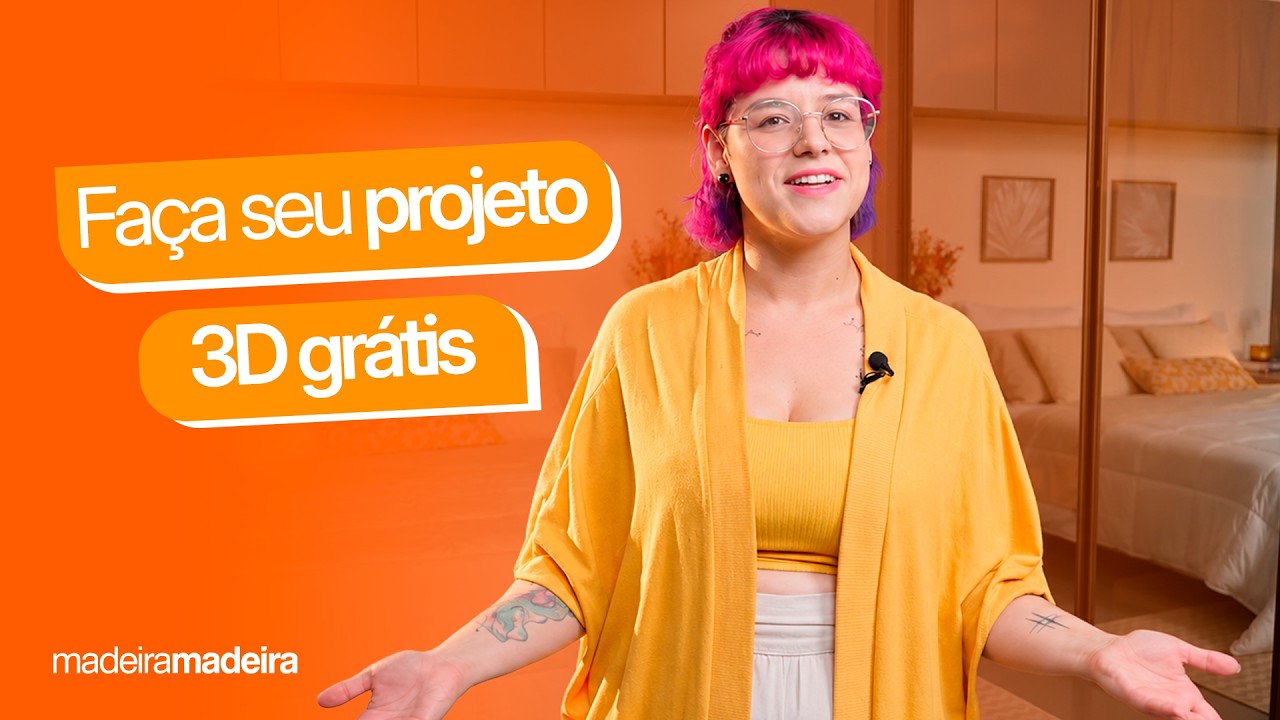 FAÇA SEU PROJETO 3D GRÁTIS