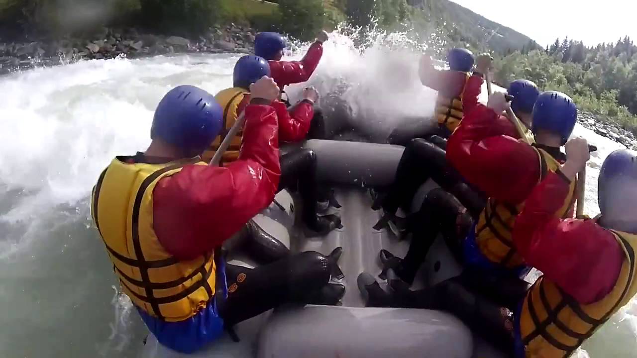 Rafting na Sjoa - Norsko