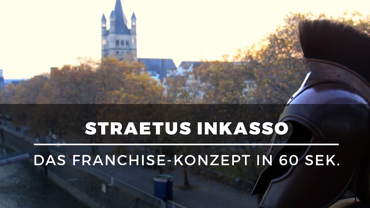 Existenzgr&uuml;ndung mit Inkassob&uuml;ro &ndash; das Franchise-Konzept von Straetus in 60 Sekunden erkl&auml;rt