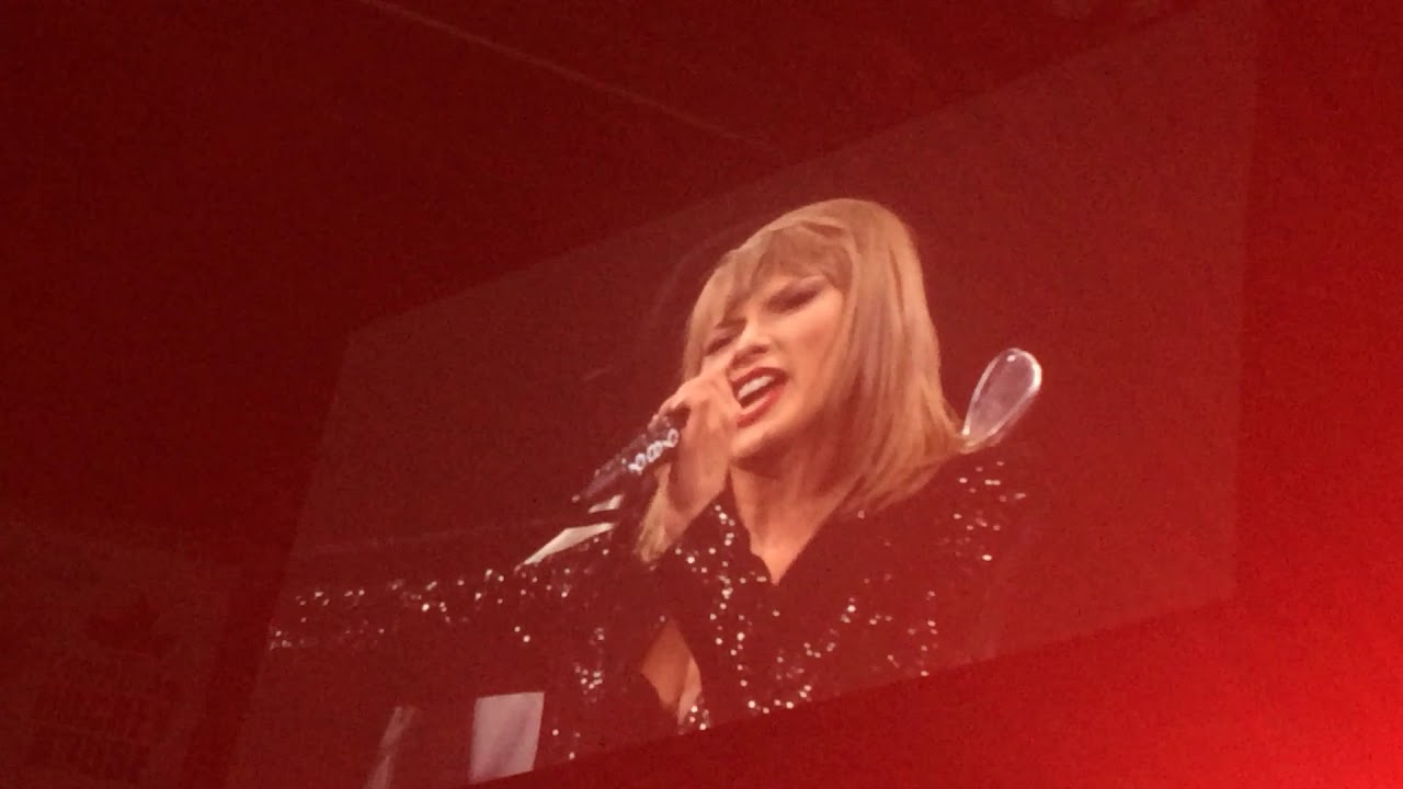 Taylor Swift - Blank Space (LIVE) Loop Pedal - 1989 Tour Edmonton