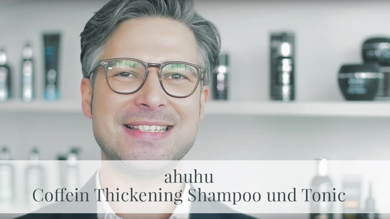 Tipps von Timur Scharhag für kräftiges Haar mit ahuhu Coffein Shampoo und Tonikum | asambeauty
