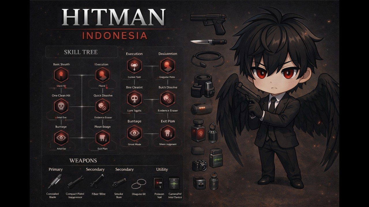 HITMAN INDONESIA 🔥 Silent Assassin Mission | Livestream Gameplay