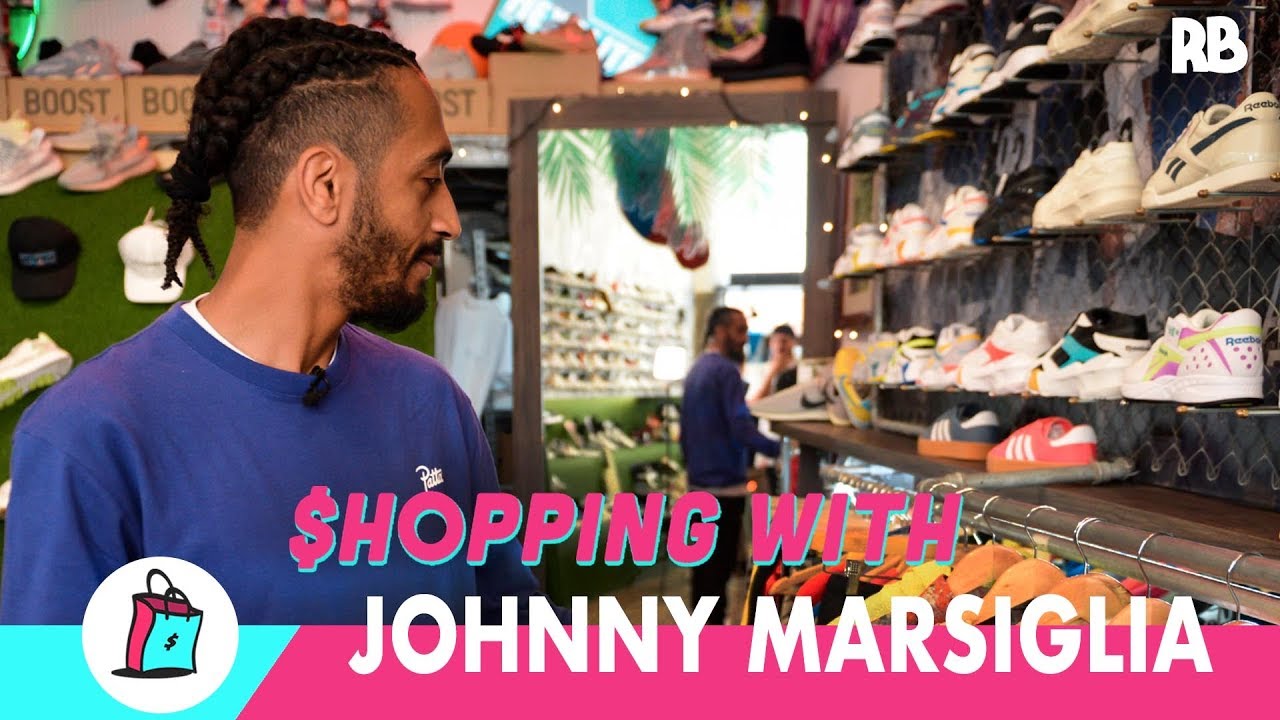 Shopping with Johnny Marsiglia
