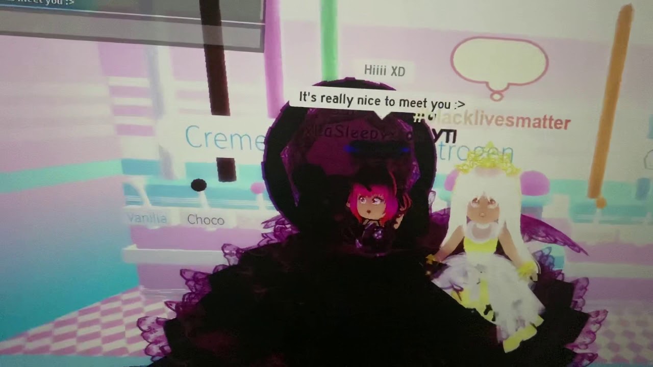 OMG I MET xlasleepyx ON ROBLOX!!!!!!!!!!!