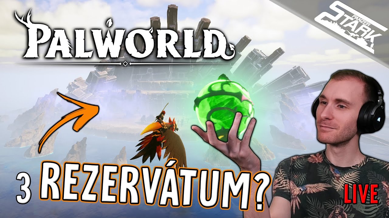 Palworld - 3.Rész (Rezervátum? Ritka Lények Lelőhelye?) - Stark LIVE