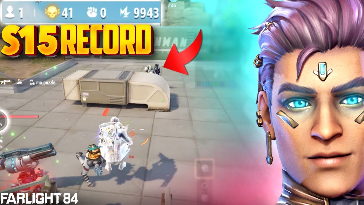 Farlight 84 Highest Kill Record In Season 15 | Solo Squad 41Kills Gameplay
