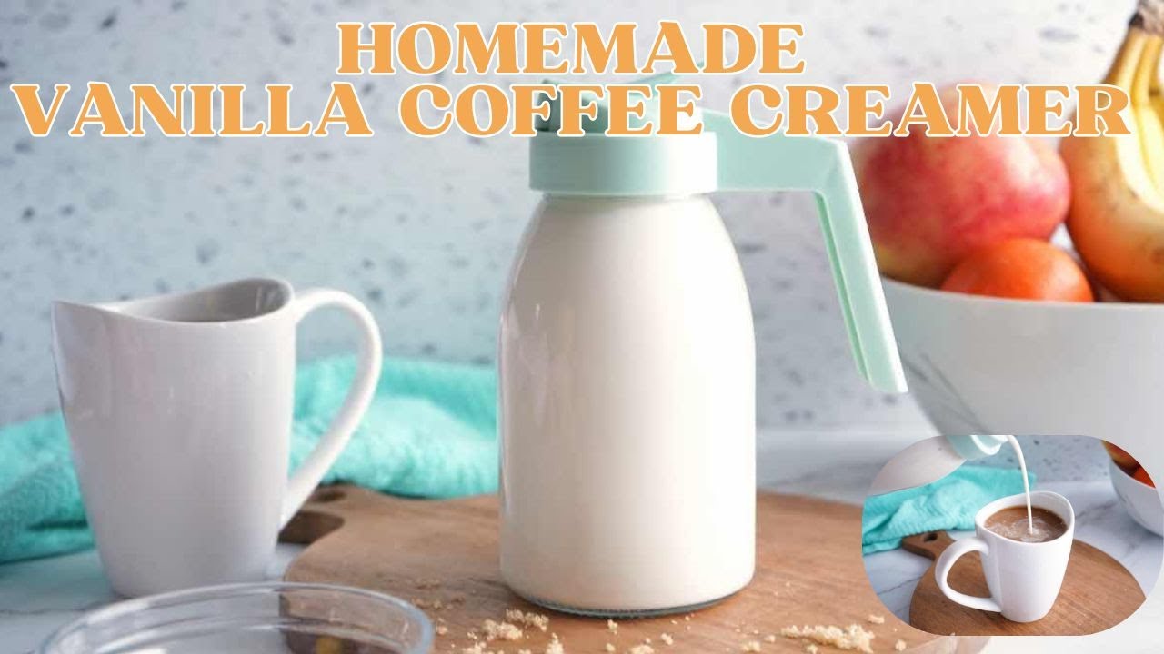 Homemade Vanilla Coffee Creamer