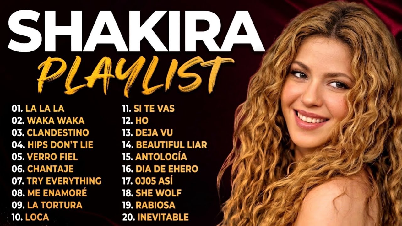 SHAKIRA GREATEST HITS 2025 | BEST LATIN SONGS 2025