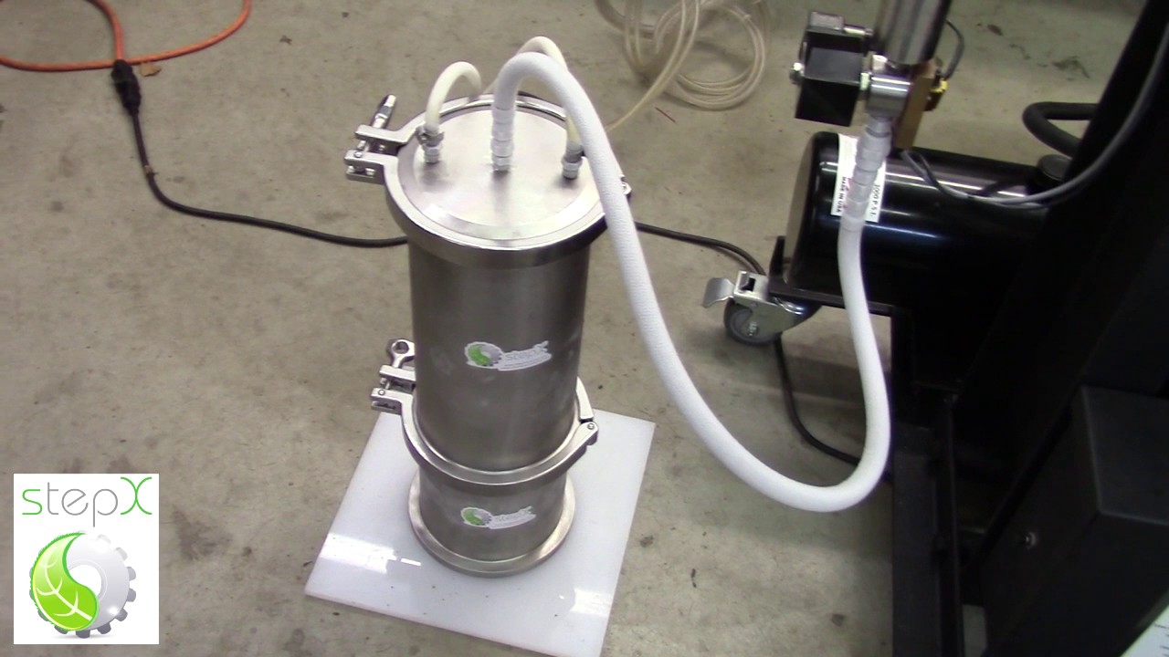 CO2 Supercritical Extraction of Lavender Oil Instructions - http://www.StepExtraction.com