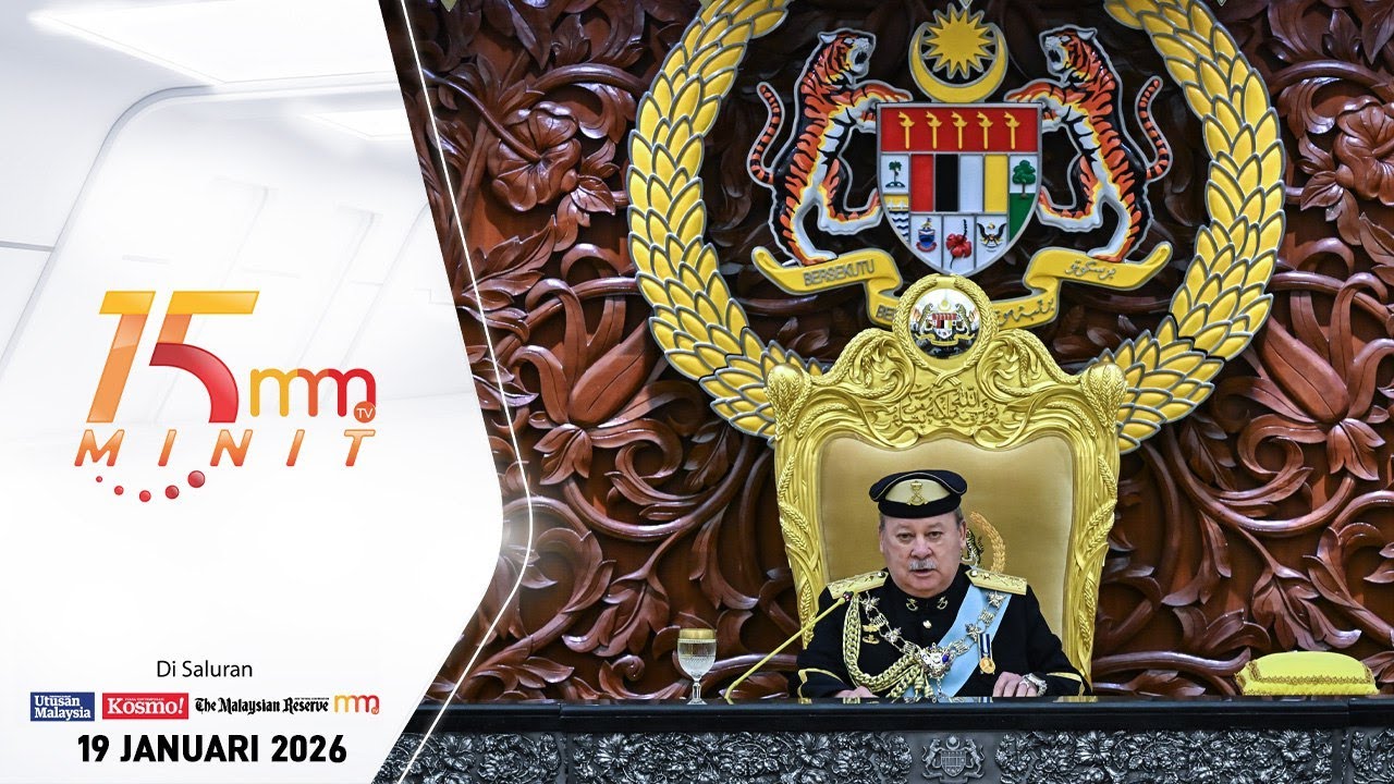 “Ada ramai lagi perasuah yang perlu diburu,”- Agong | 15 MINIT MMTV 19 Januari 2026