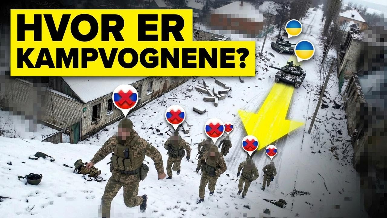 Noget fik pludselig russiske kampvogne til at forsvinde fra Kharkiv-fronten