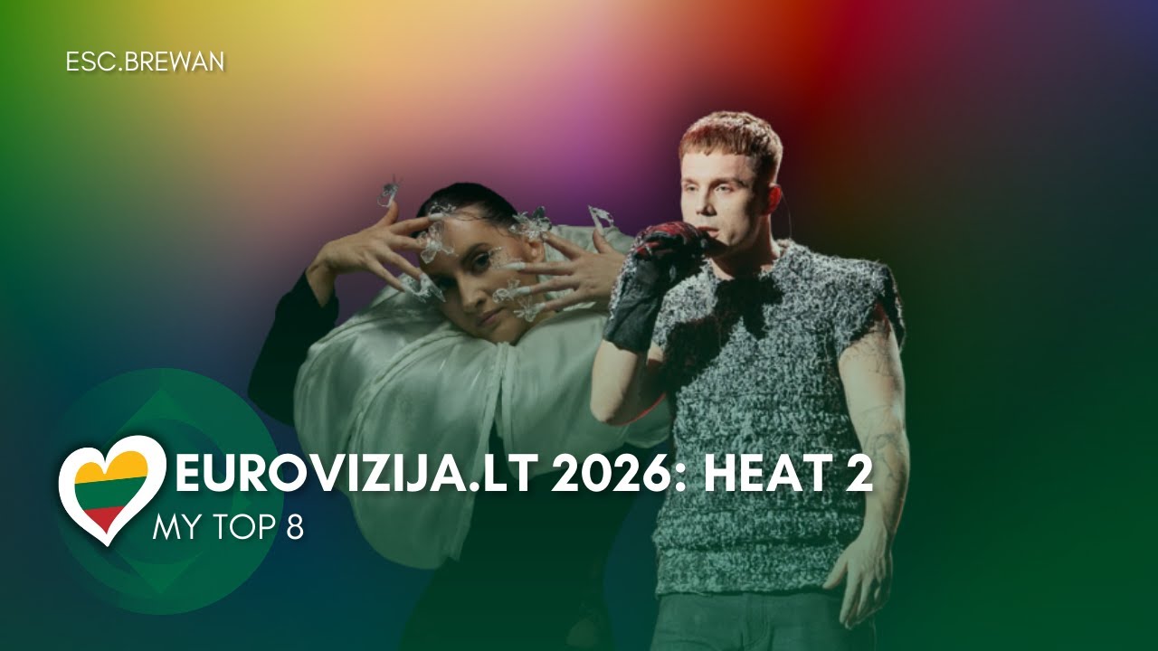 🇱🇹 Eurovizija.LT 2026: Heat 1 | My top 8