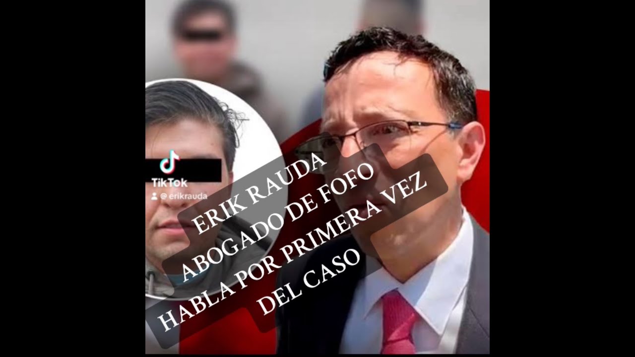EL ABOGADO DE FOFO MARQUEZ EXPLICA EL CASO