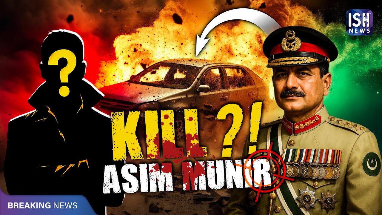 Will Asim Munir be Killed in a Car Bomb Attack? | ISH News