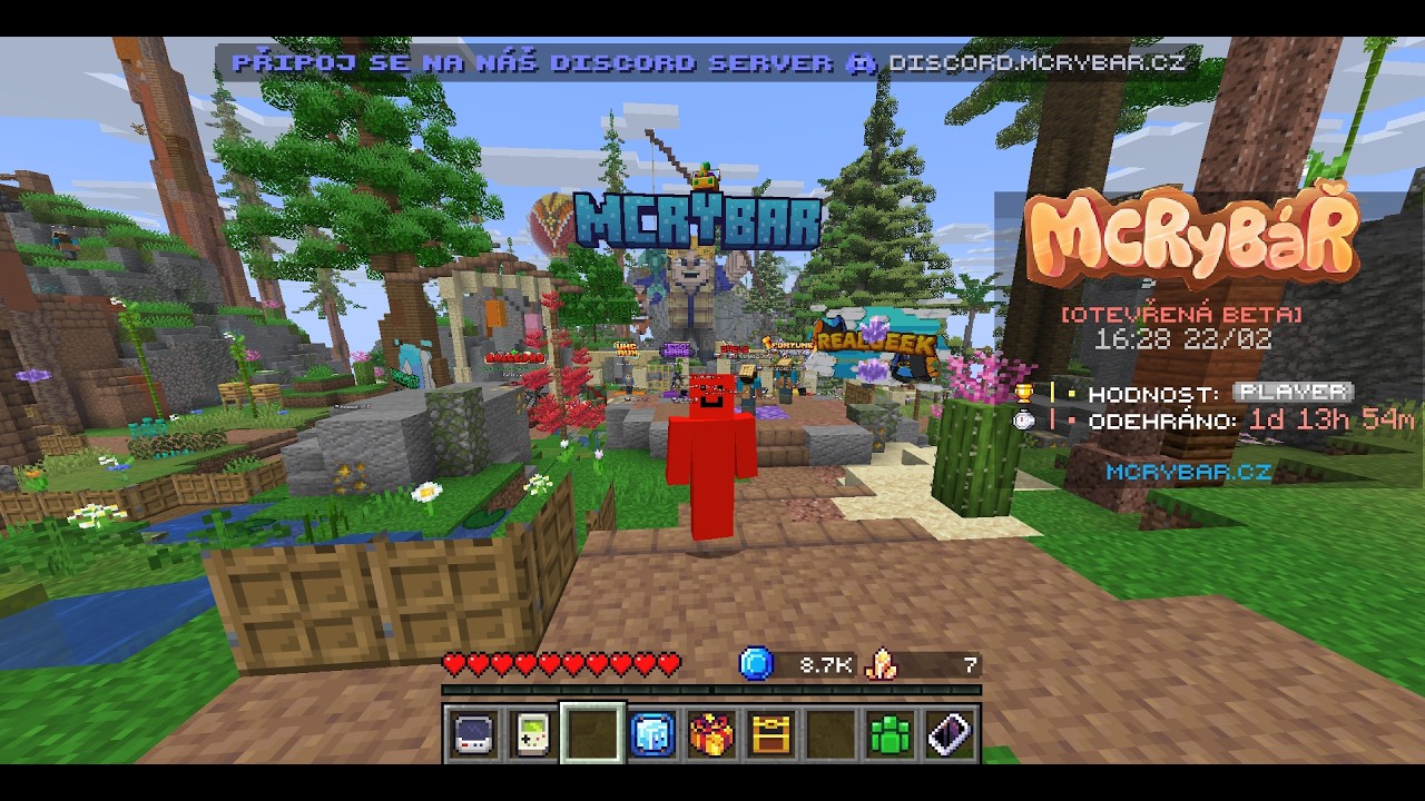 Zahrál jsem si SirYakariho server