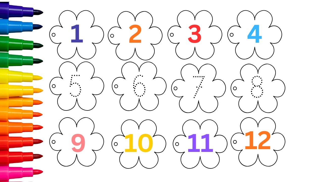 LEARN COUNTING FOR TODDLERS | 1 TO 12 NUMBERS COUNTING | LET’S COUNT !?