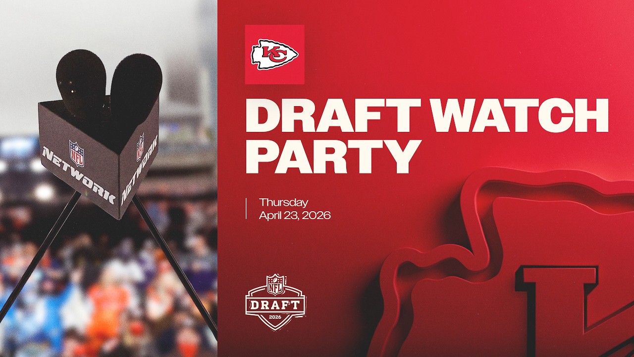 Kansas City Chiefs 2026 NFL Draft Watch Party | Round 1