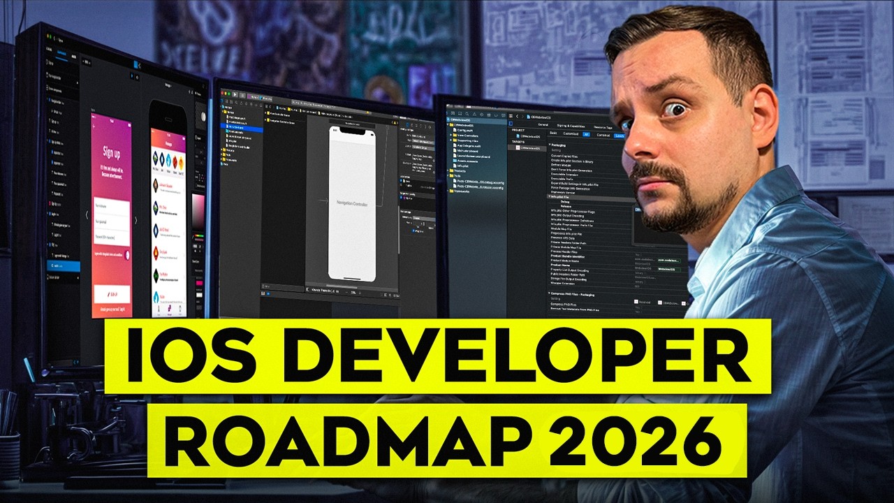 Дорожная карта для разработчиков iOS — 2025 | Как стать разработчиком iOS в 2025 году? (Полное ру...