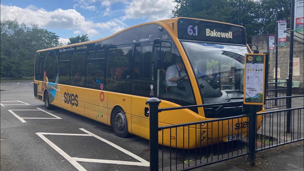 Hillclimbs - Wellglade (trentbarton) Optare Versa V1170 Euro 5 Allison YJ14BTE/836