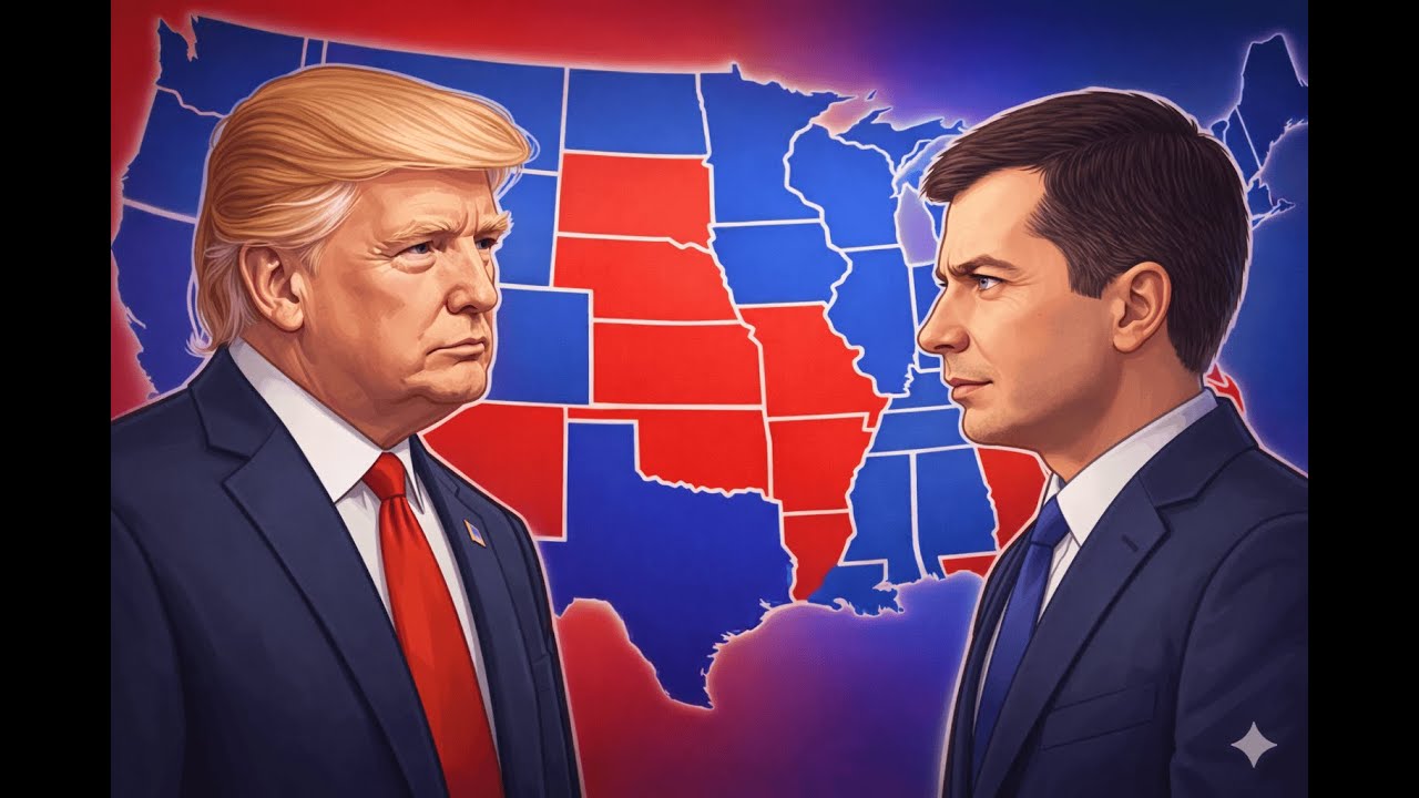 270 Gameplay | Donald Trump vs Pete Buttigieg