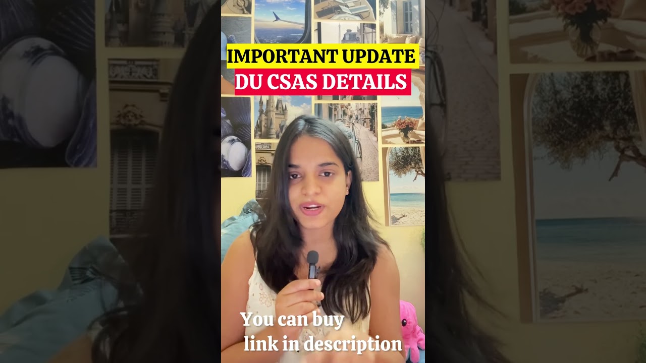 DU CSAS Registration 2026 LAST DATE🔥Delhi University Counselling🚨Preference sheet✅ Documents🚨