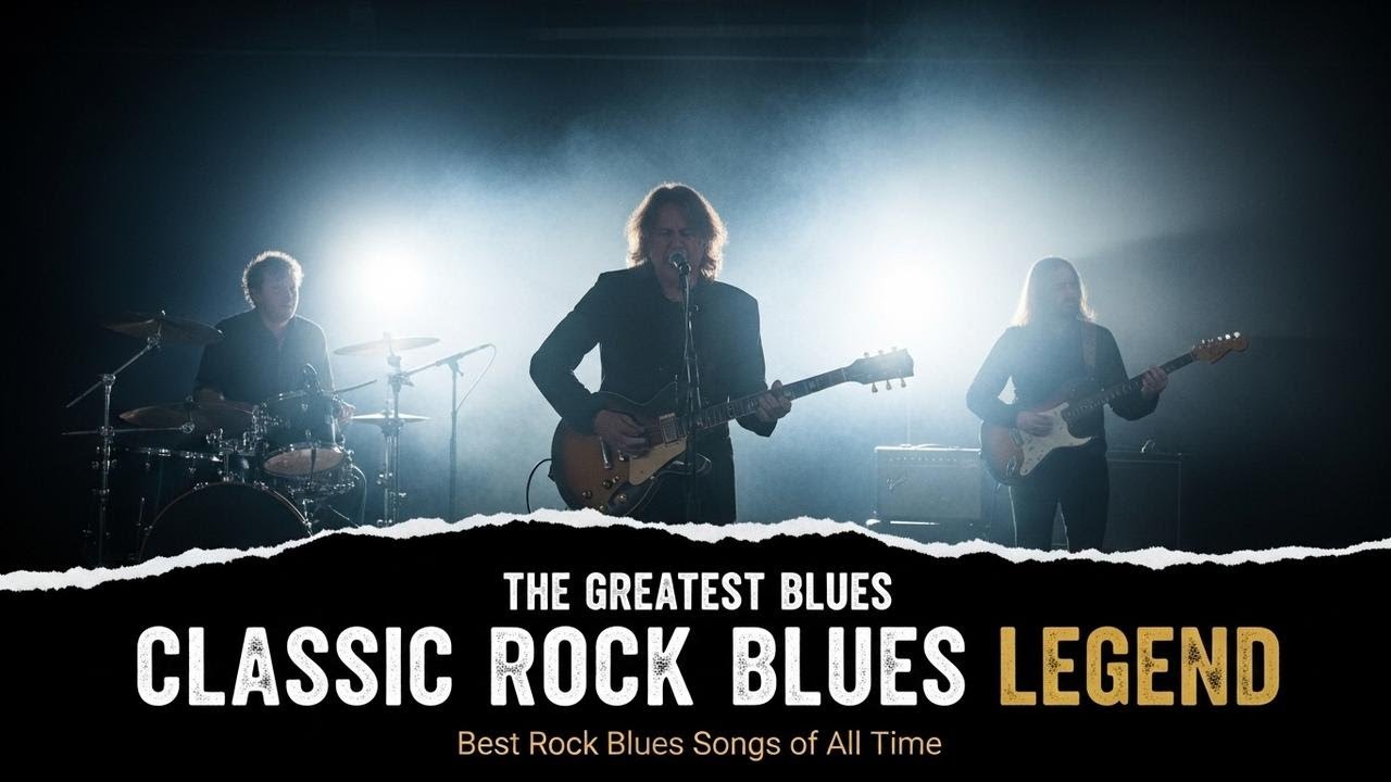 Eric Clapton, BB King, Jimi Hendrix, ZZ Top, Muddy Waters – Raw Blues Rock Energy