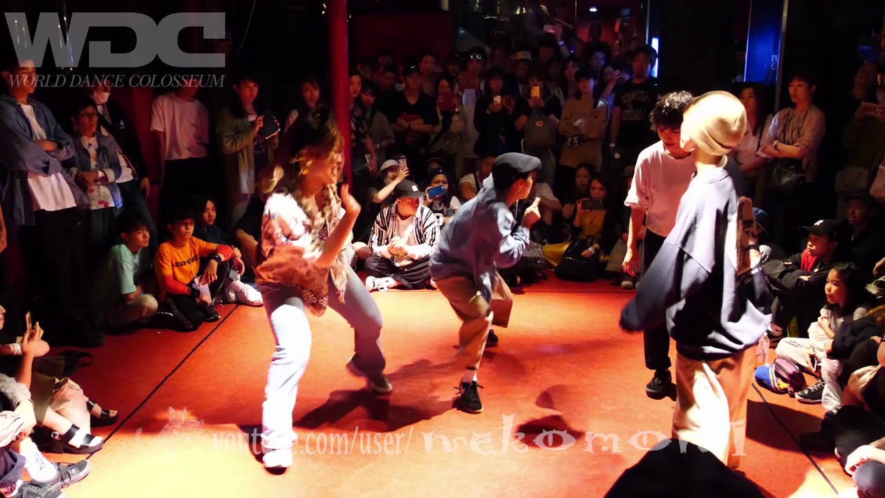 RUSH BALL vs Splash☆(ayaco ちゃんなつ) BEST16 HIPHOP WDC 2019 World Dance Colosseum #WDC