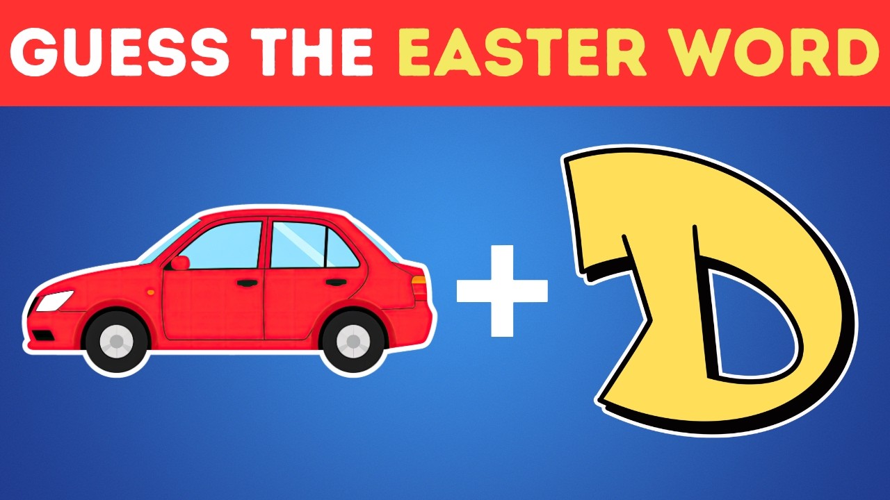 Guess the Easter Words by Emoji? 🤔 #trending #quiz #challenge #trendingvideo #trivia #emojigame