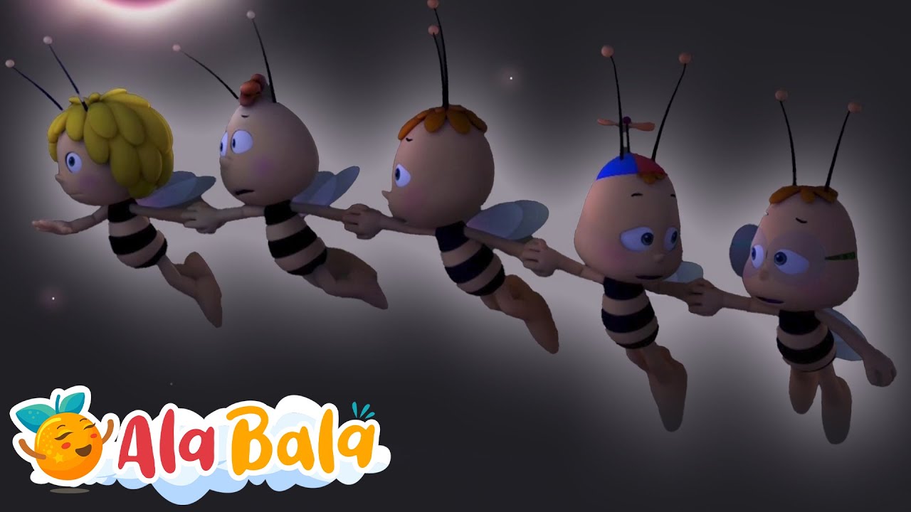 Albinuța Maya 🐝 &ndash; Regina eclipsei solare  | Alabala | Desene animate  pentru Copii