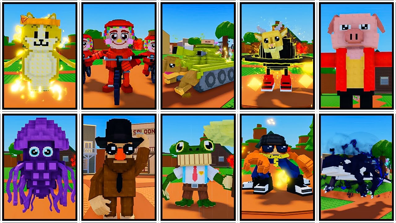 Как получить все 11 новых значков и морфов в Collect Brainrots Morphs[160 ]Roblox