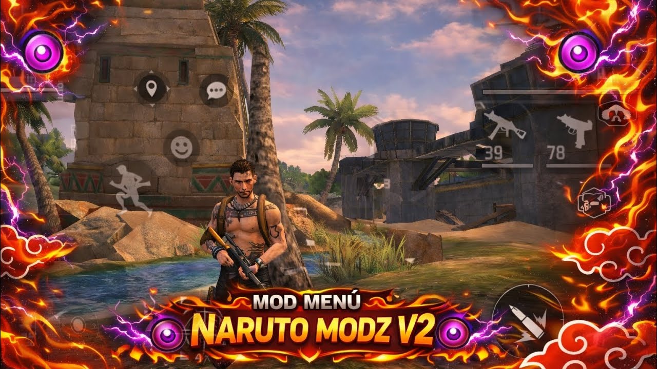 MOD MENÚ NARUTO MODZ V2 AL SEVER TODOS OS ANDROIDS 📲 SAFE 