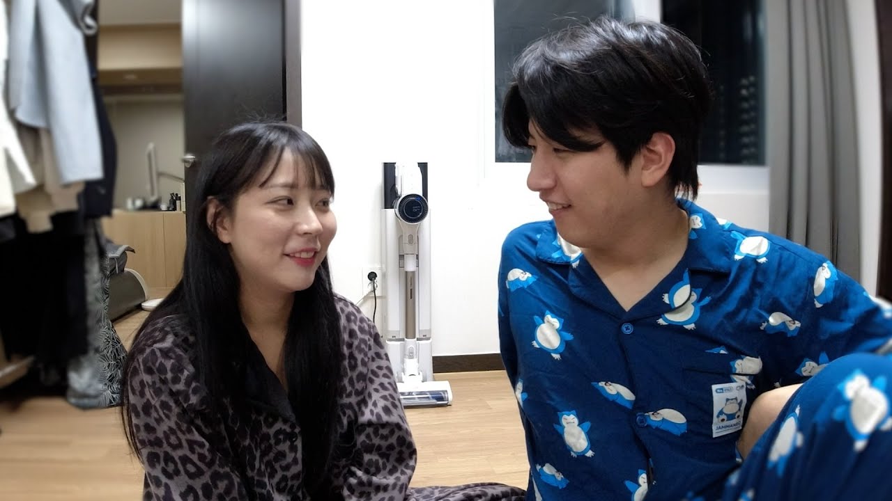 나 오늘 자고 가도 돼?