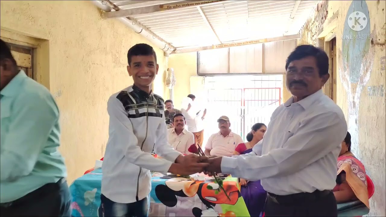 नागसेन विद्यालय आयोजित इ 10 वी निरोप समारंभ.