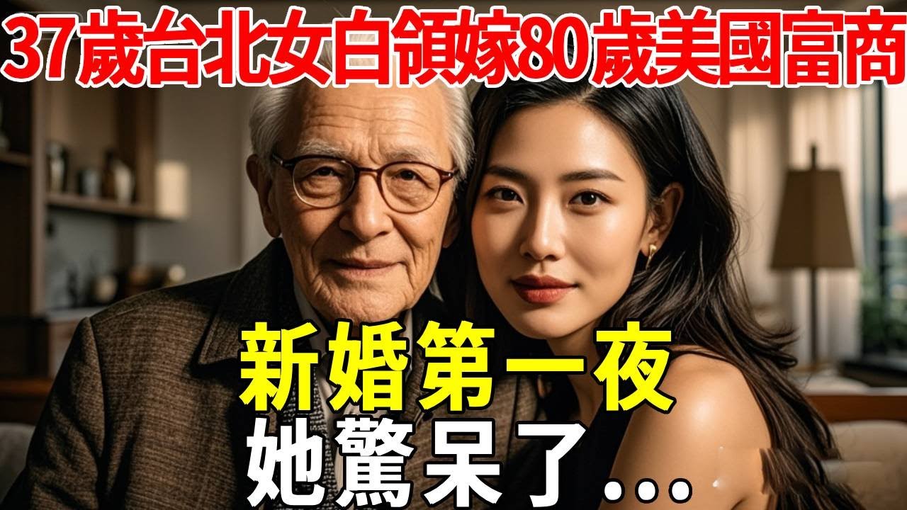 37歲台北女白領嫁80歲美國富商，新婚第一夜，她驚呆了...#蝴蝶飛飛 #民間故事 #奇聞趣事 #古代小說#懸疑#老年情感
