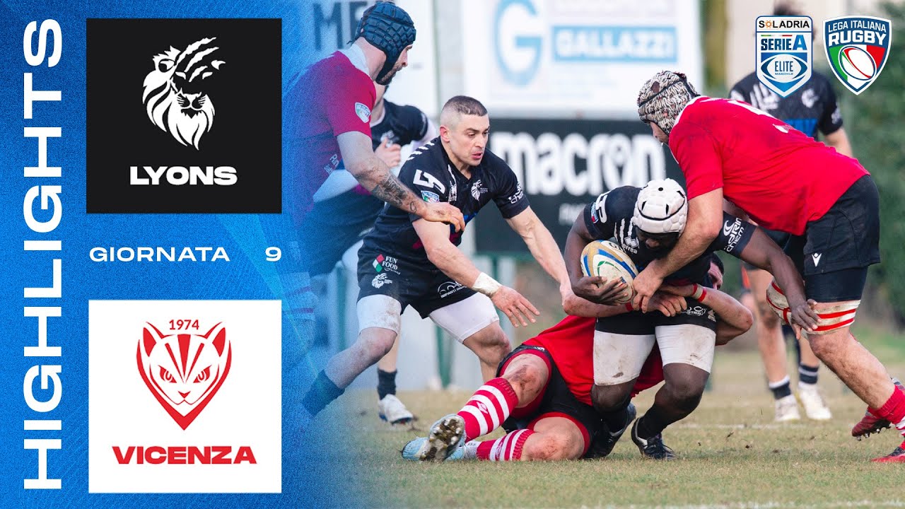 LYONS - VICENZA | Giornata 9 | SOLADRIA Serie A Elite | Highlights