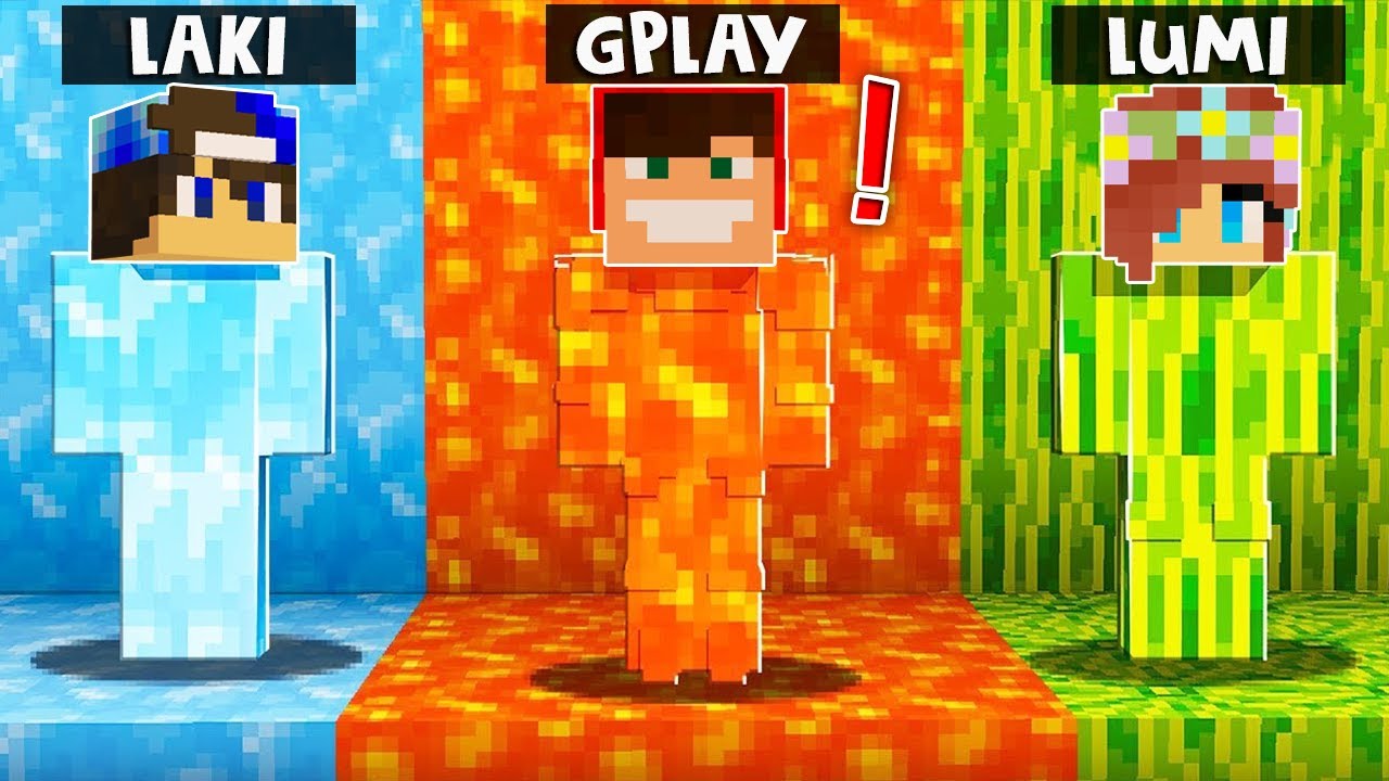 MINECRAFT ALE ZAMIENIAM SIĘ WE WSZYSTKIE BLOKI I TROLLUJĘ?! GPLAY & LAKI