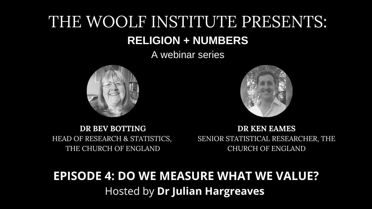 Religion + Numbers: Dr Bev Botting and Dr Ken Easmes, The Church of England