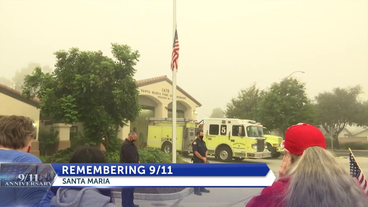 Santa Maria Fire Department holds remembrance ceremonies