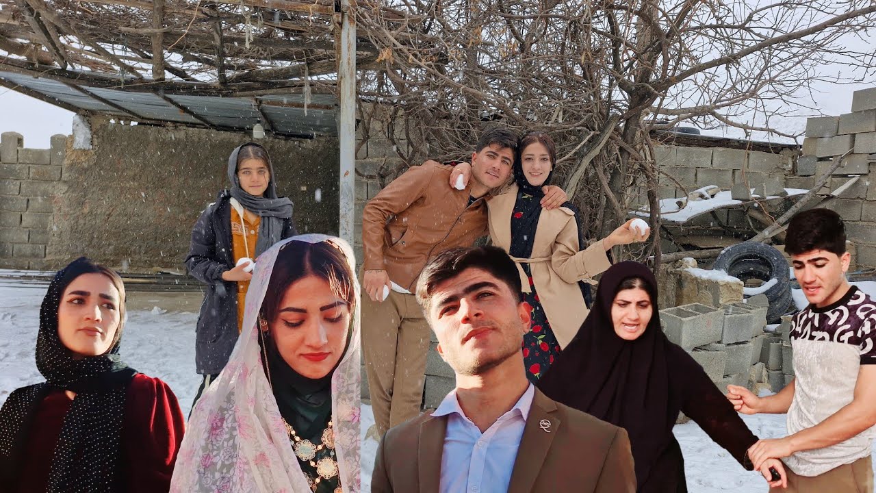 Snow, a snowman, Zeinab's love; Abolfazl stands between promise and betrayal