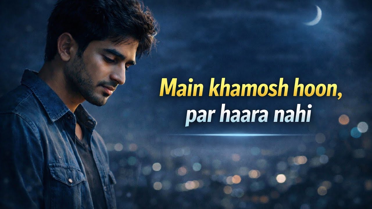 Emotional song❤️‍🩹 | hindi emotional song | main khamosh hoon | hindi song | hindi emotional lofi | 